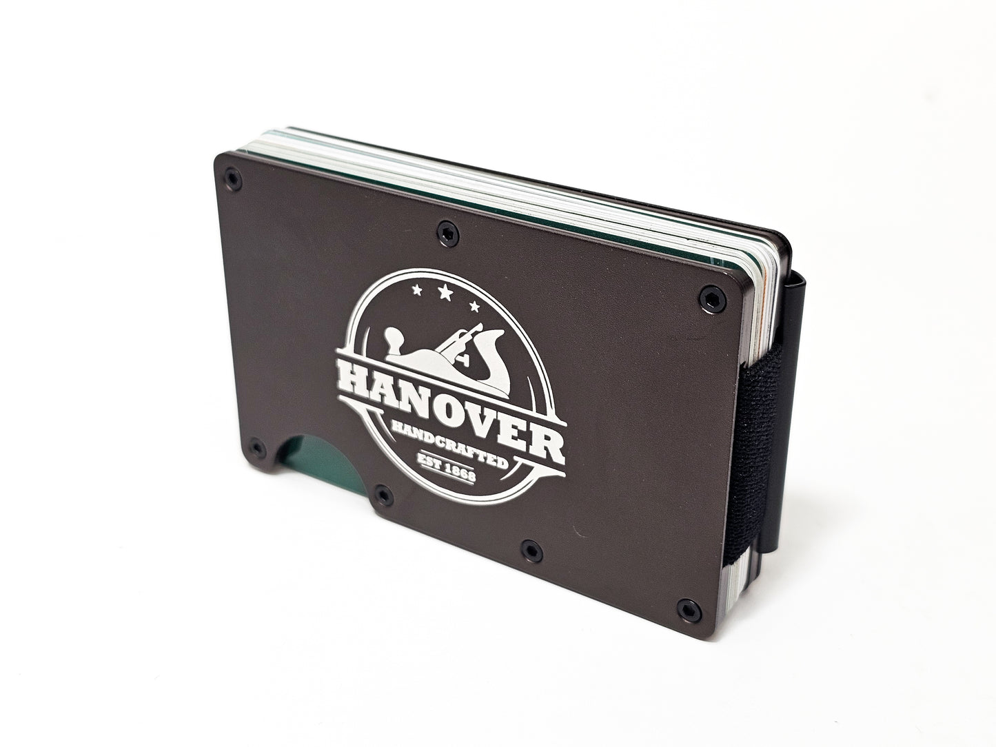 affordable laser custom logo promotional item cardholder wallet