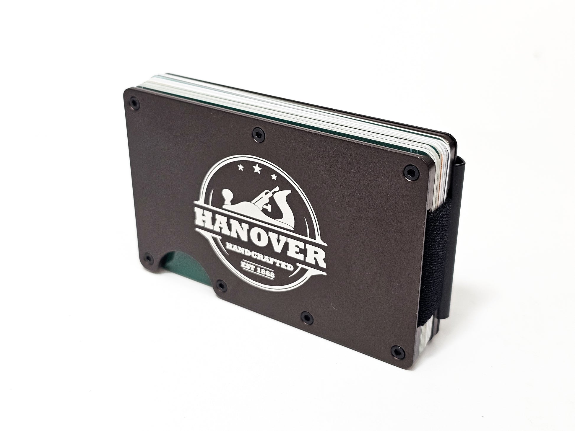 affordable laser custom logo promotional item cardholder wallet