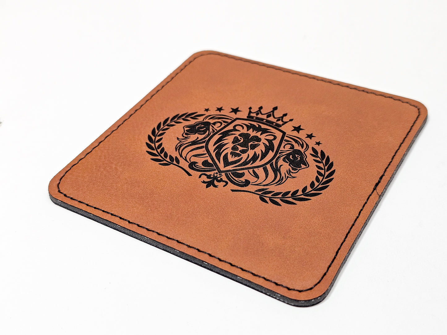 Square Leather Coaster
