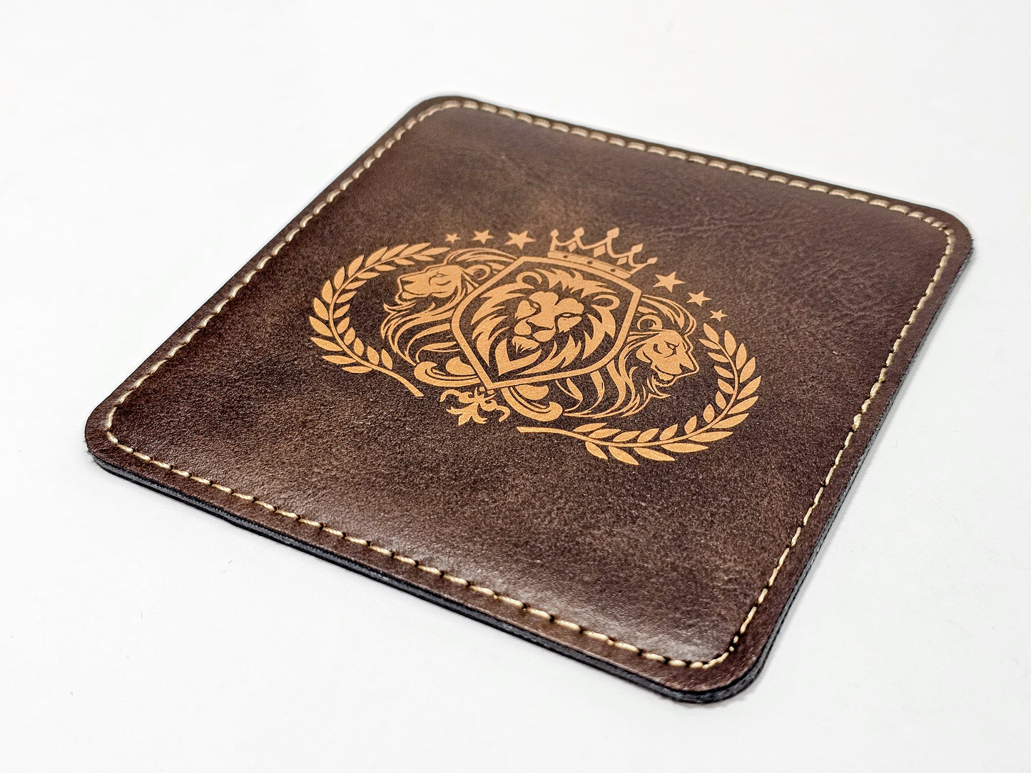 Square Leather Coaster