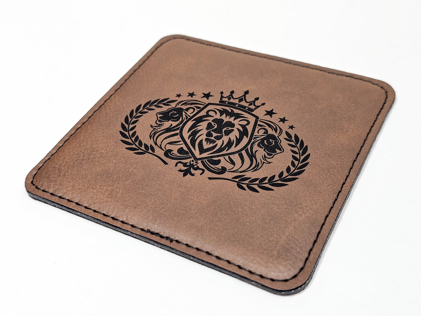 Square Leather Coaster