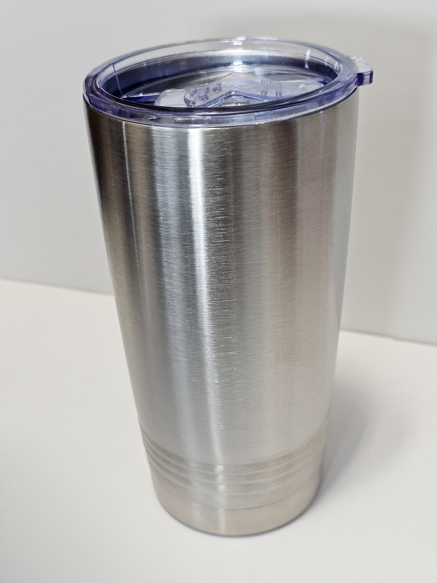20 oz Tumbler With Leather Sleeve