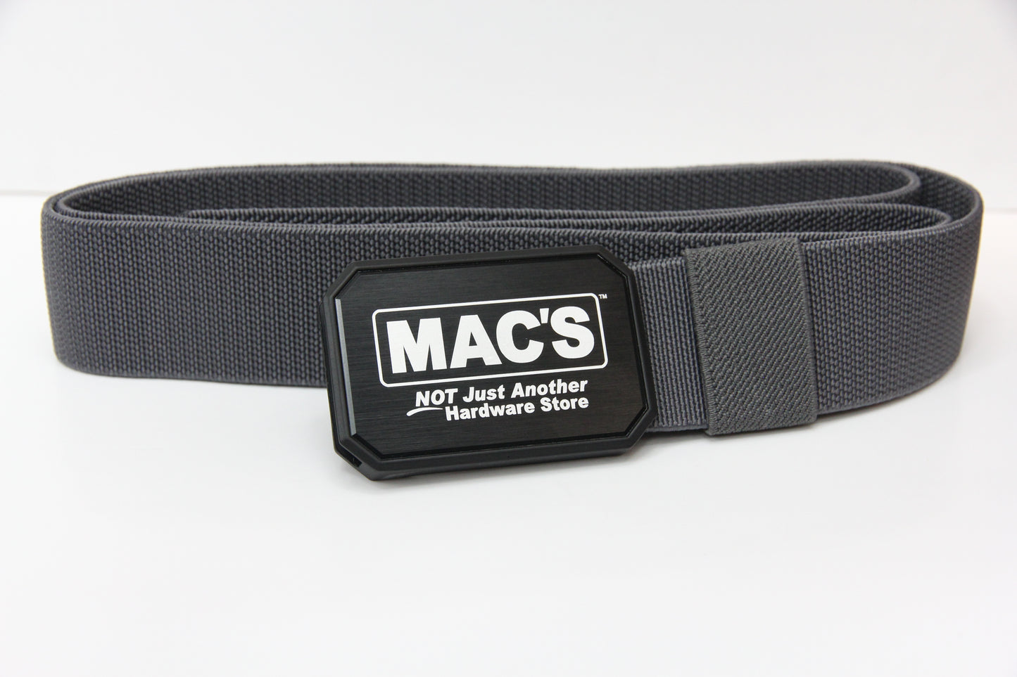 Promotional giveaway magnetic dress belt with laser logo