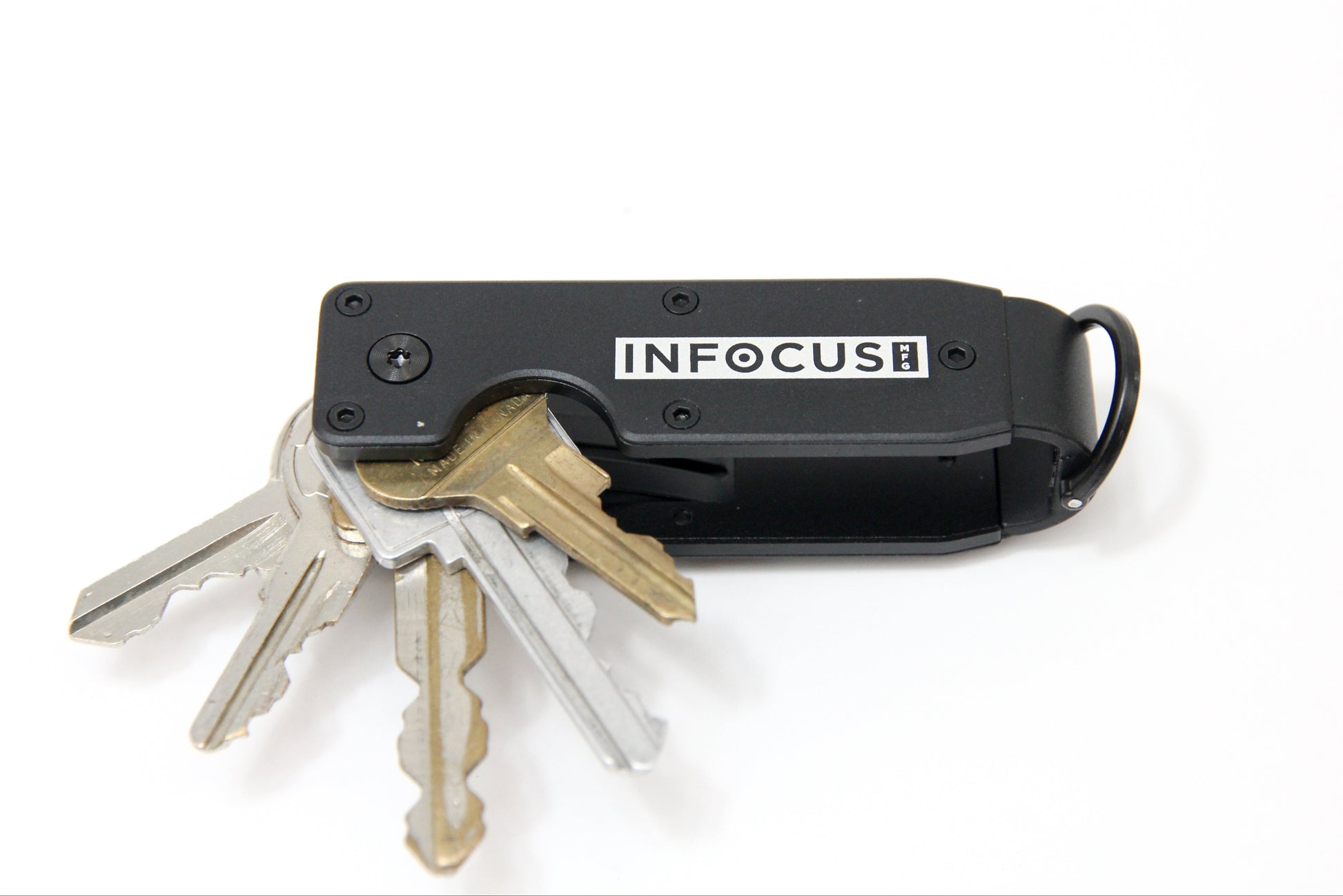 laser engraved key organizer promotional giveaway
