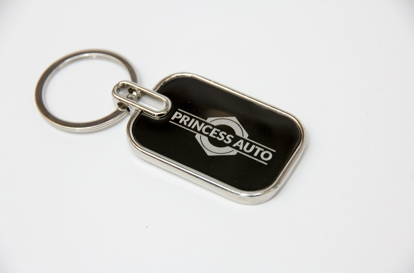 Reflective Metal Keychain