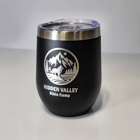 12 oz Insulated Wine Tumbler