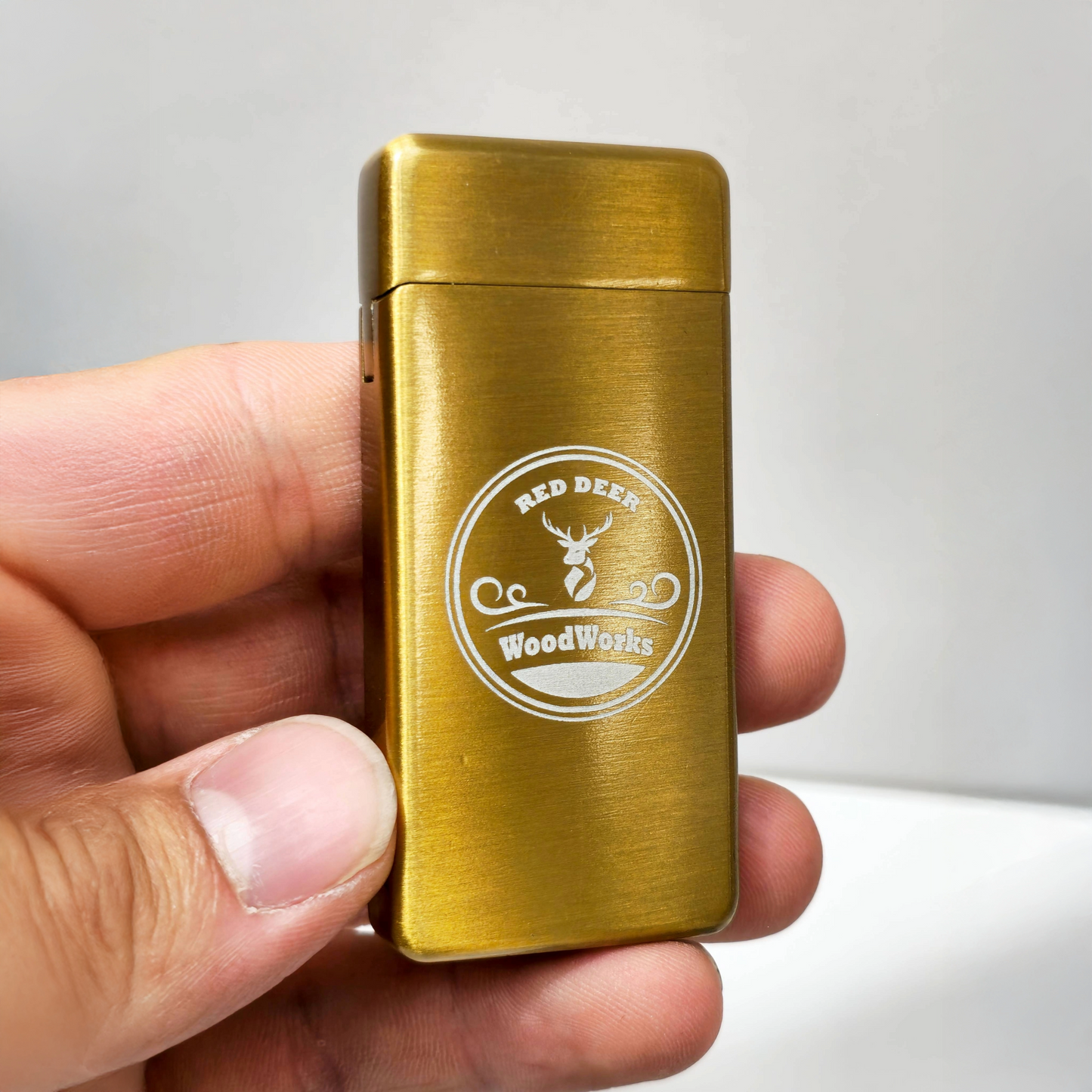 Satin Finish USB Arc Lighter