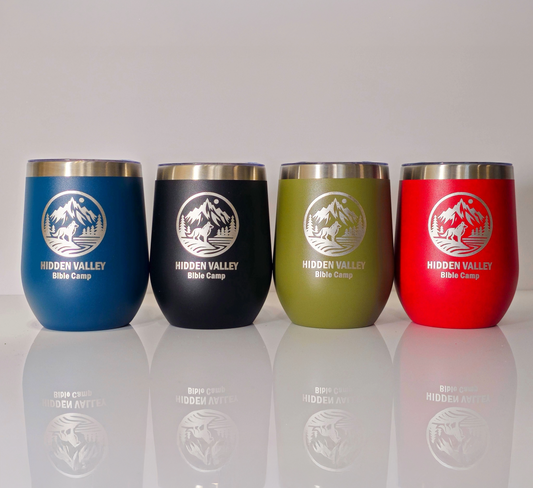 12 oz Insulated Wine Tumbler