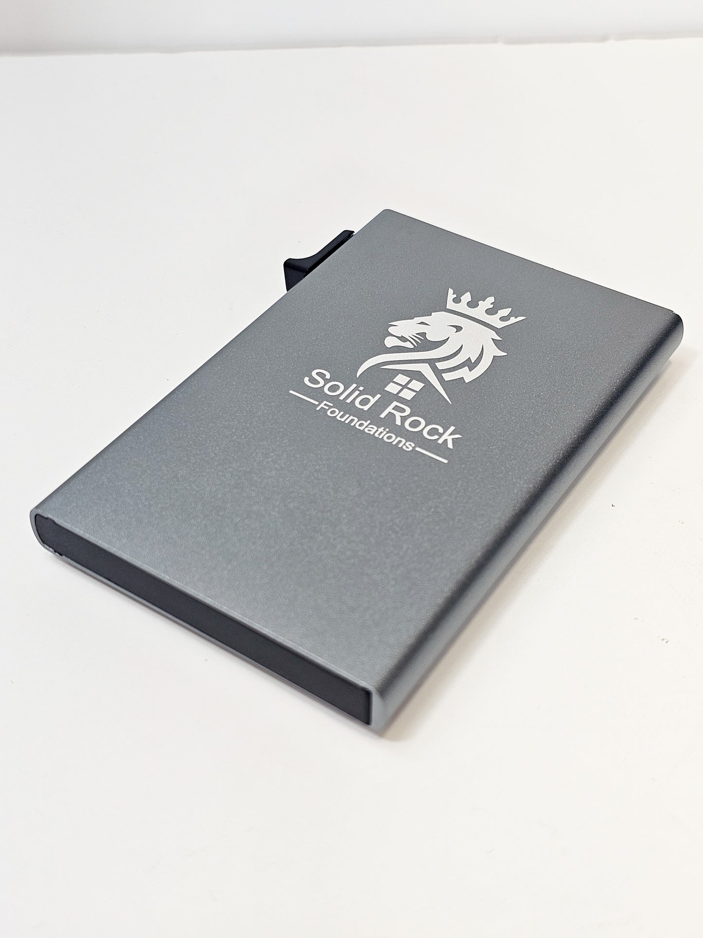 Pop-Up Cardholder Wallet with Side Pockets