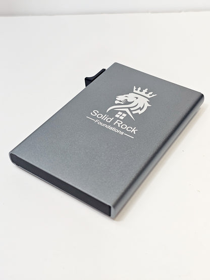 Pop-Up Cardholder Wallet with Side Pockets