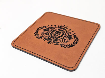 Square Leather Coaster