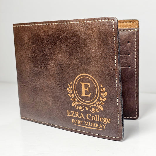 custom logo tradeshow promotional giveaway laser wallet 