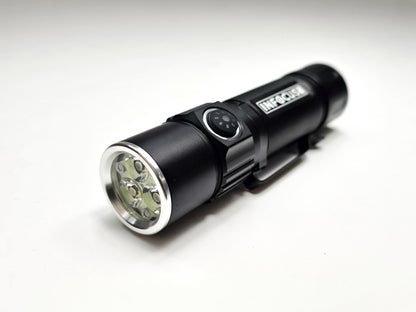 1100 Lumen Rechargeable Power bank Flashlight