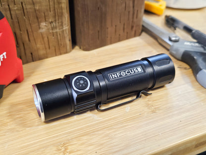 1100 Lumen Rechargeable Power bank Flashlight