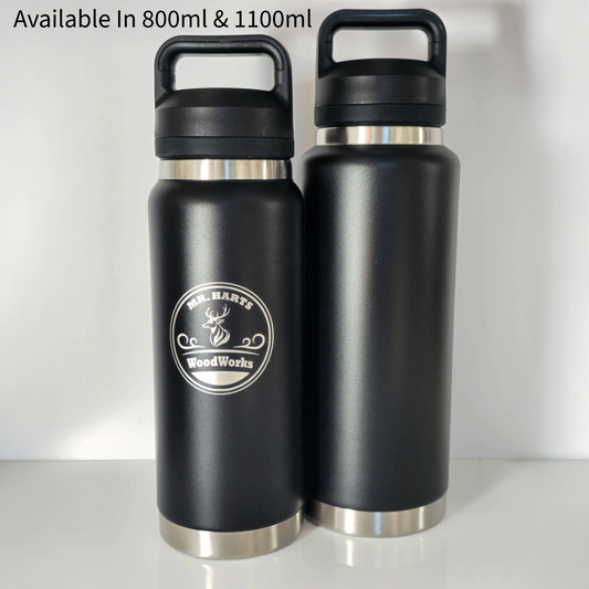 Leak-Proof 800ml/1100ml Bottle With Chug Cap