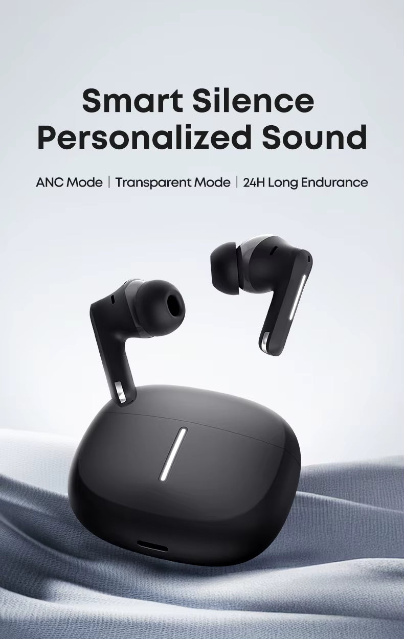 ANC Noise Canceling Bluetooth 6.0 Earbuds