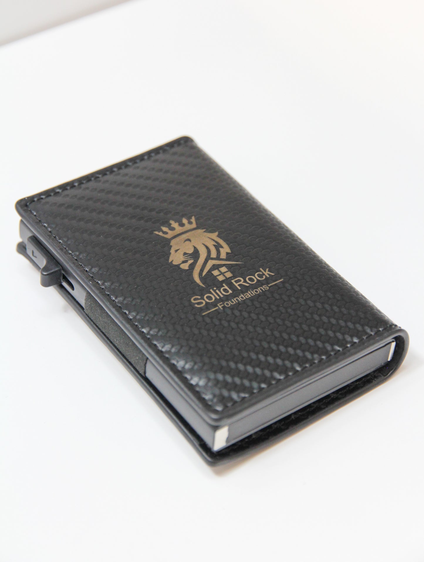 Premium Leather Pop-Up Cardholder Wallet
