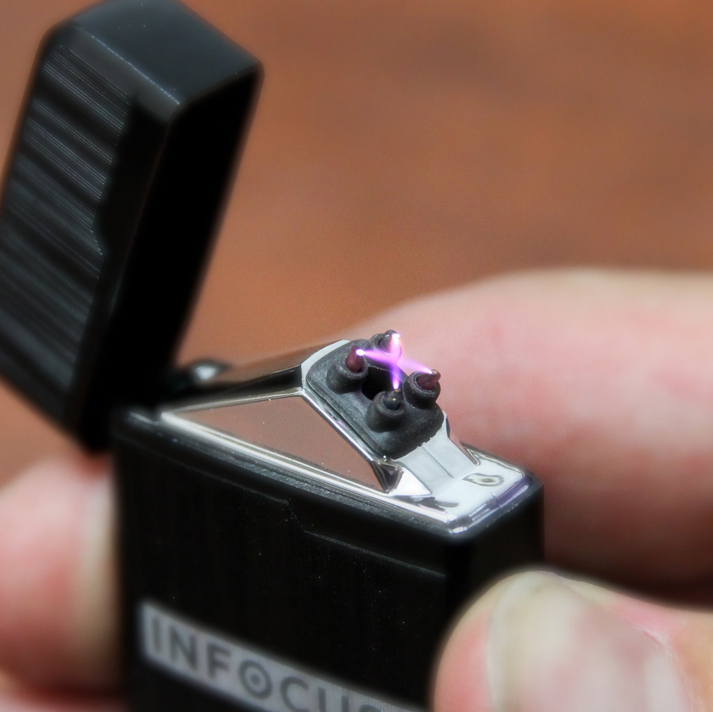 Ice Coated USB Electric Lighter
