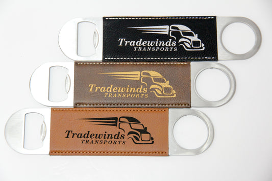Leatherette Premium Straight Bottle Opener