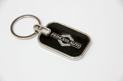 Reflective Metal Keychain