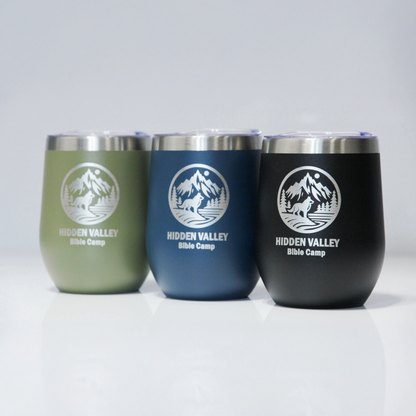12 oz Insulated Wine Tumbler