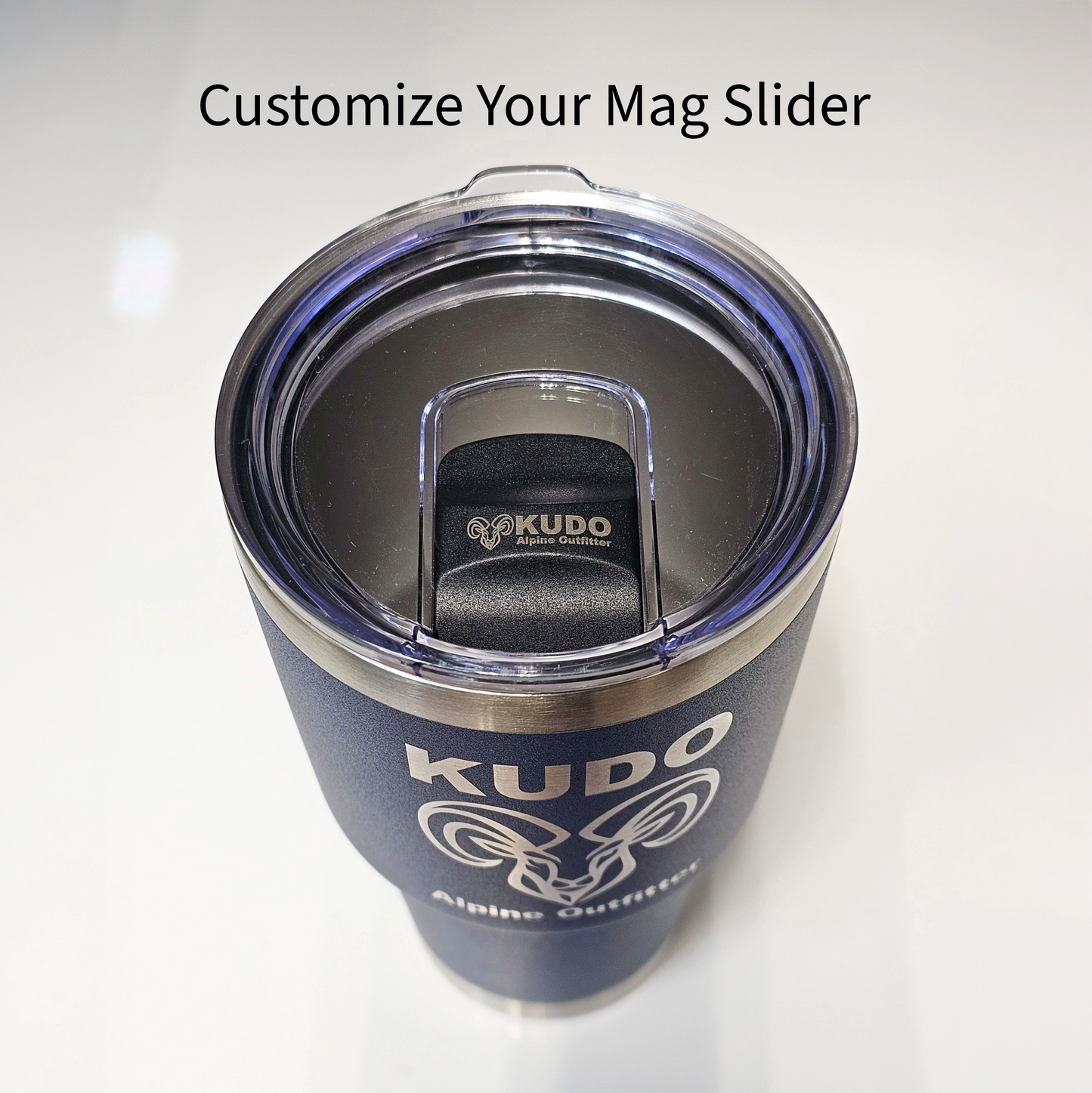 10 oz Tumbler With Magnetic Sliding Lid