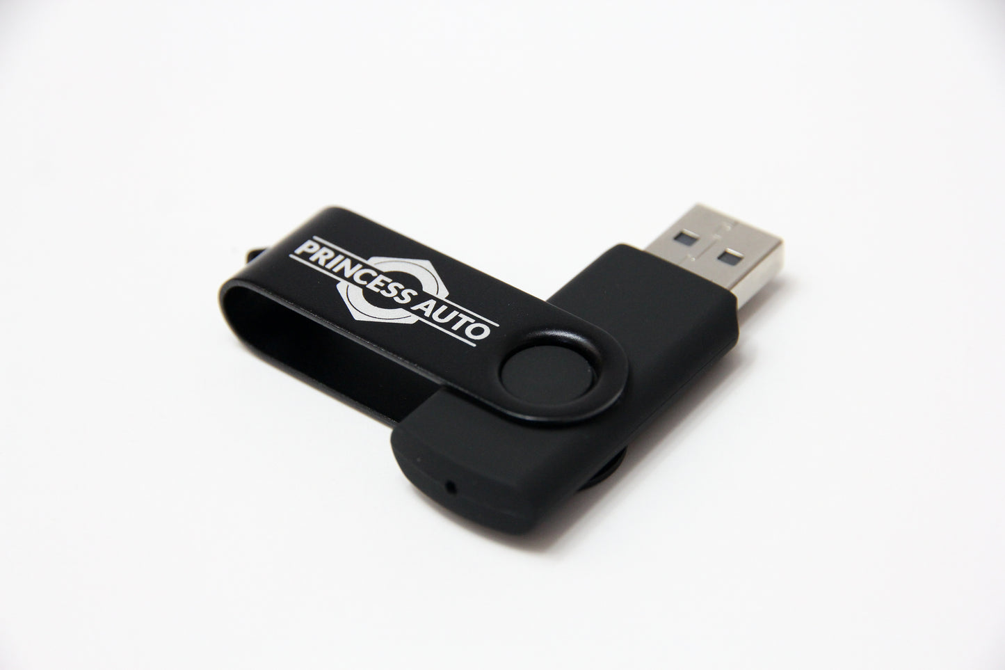 custom logo on promotional USB Flash drive