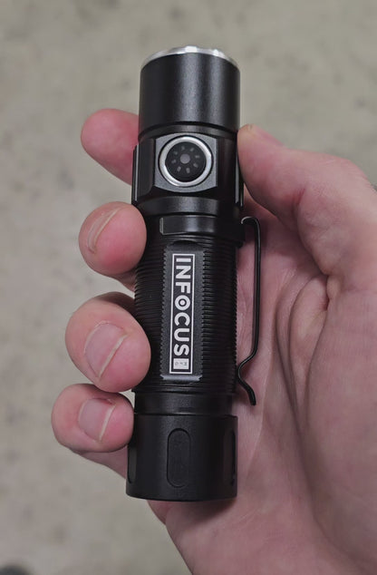 1100 Lumen Rechargeable Power bank Flashlight