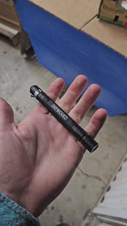 Long/Short LED Inspection Light with Adjustable Zoom